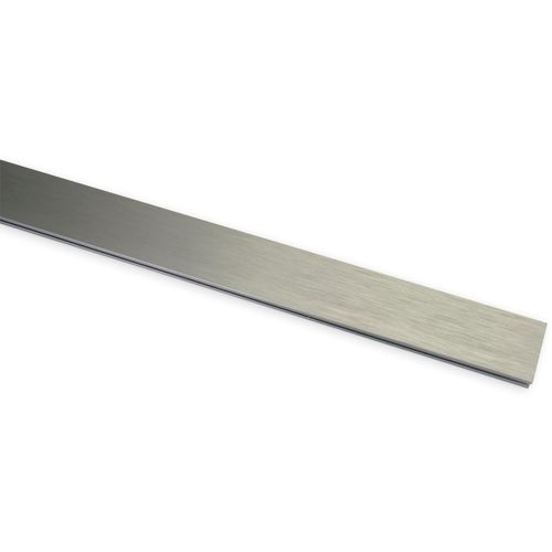 4003018379119 - Gardinenstange Gardinenstange Matteo mit Innenlauf rechteckig SCHÖNER WOHNEN LAMINAT 1-läufig mit Bohren Aluminium