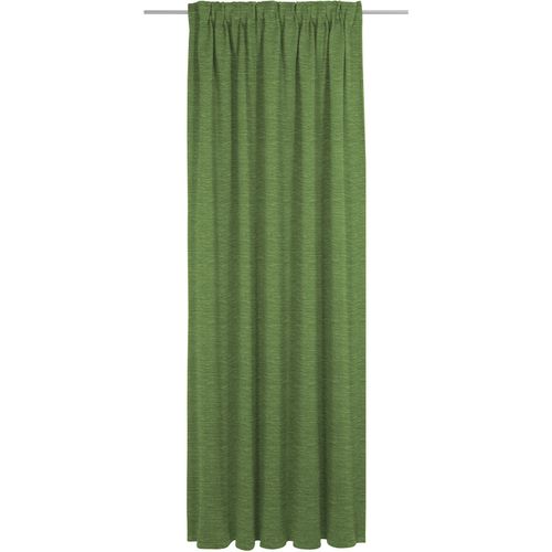 4004567378929 - Vorhang WIRTH Trondheim B Gardinen Gr 395 cm Multifunktionsband 132 cm grün (dunkelgrün) Schlafzimmergardinen nach Maß