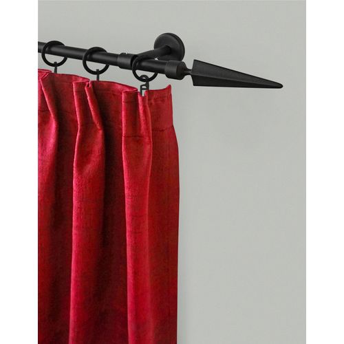 9002777280983 - Gardinenstange GARESA RUSTIKA Gardinenstangen Gr L 340 cm Ø 16 mm 1 läufig schwarz Gardinenstangen Deckenmontage rustikale Vorhanggarnitur verlängerbar Wandmontage Eisen mit Ringe 9002777280983 - Gardinenstange GARESA RUSTIKA Gardinenstangen Gr L 340 cm Ø 16 mm 1 läufig schwarz Gardinenstangen Deckenmontage rustikale Vorhanggarnitur verlängerbar Wandmontage Eisen mit Ringe