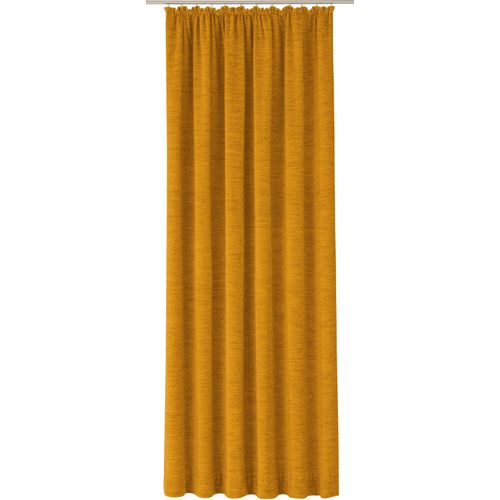 4004567383909 - Vorhang WIRTH Trondheim B Gardinen Gr 245 cm Kräuselband 132 cm goldfarben (altgoldfarben) Kräuselband nach Maß