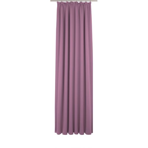 4004567501358 - Vorhang WIRTH Newbury lila (flieder) Gardinen 405cm Kräuselband 130cm Baumwolle Polyester nach Maß B130cm H405cm
