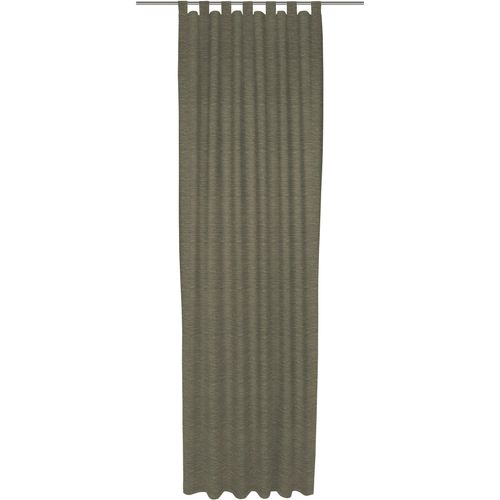 4004567394417 - Vorhang WIRTH Trondheim B Gardinen Gr 225 cm Schlaufen 132 cm grau (taupe) Schlaufen nach Maß