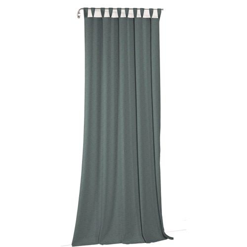 4004567444228 - Vorhang WIRTH Torbole blau (petrol) Gardinen 355cm Schlaufen 132cm Baumwolle Polyester nach Maß B132cm H355cm 4004567444228 - Vorhang WIRTH Torbole blau (petrol) Gardinen 355cm Schlaufen 132cm Baumwolle Polyester nach Maß B132cm H355cm