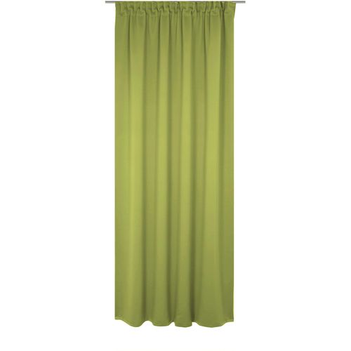 4004567498252 - Vorhang WIRTH Newbury grün Gardinen 295cm Multifunktionsband 130cm Baumwolle Polyester nach Maß B130cm H295cm