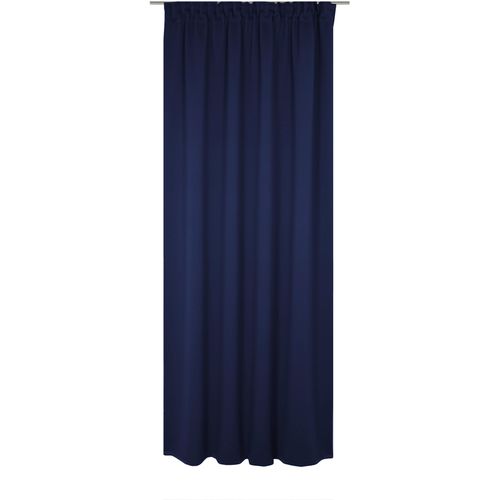 4004567506957 - Vorhang WIRTH Newbury blau (nachtblau) Gardinen 335cm Multifunktionsband 130cm Baumwolle Polyester nach Maß B130cm H335cm 4004567506957 - Vorhang WIRTH Newbury blau (nachtblau) Gardinen 335cm Multifunktionsband 130cm Baumwolle Polyester nach Maß B130cm H335cm