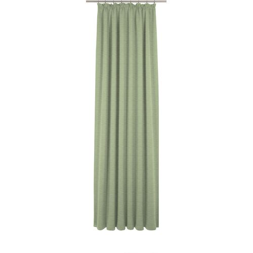 4004567379742 - Vorhang WIRTH Trondheim B grün (hellgrün) Gardinen 405cm Kräuselband 132cm Polyacryl nach Maß B132cm H405cm