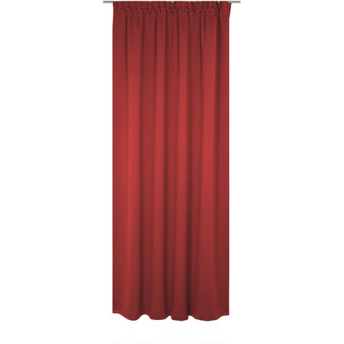 4004567496098 - Vorhang WIRTH Newbury rot Gardinen 295cm Multifunktionsband 130cm Baumwolle Polyester nach Maß B130cm H295cm 4004567496098 - Vorhang WIRTH Newbury rot Gardinen 295cm Multifunktionsband 130cm Baumwolle Polyester nach Maß B130cm H295cm