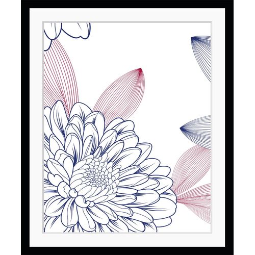 4049009897910 - Bild QUEENCE Lia bunt (farbe rahmen schwarz farbe bild(er) rosa weiß blau) B50cm H70cm Acrylglas Papier Holz Bilder Blumen gerahmt 4049009897910 - Bild QUEENCE Lia bunt (farbe rahmen schwarz farbe bild(er) rosa weiß blau) B50cm H70cm Acrylglas Papier Holz Bilder Blumen gerahmt