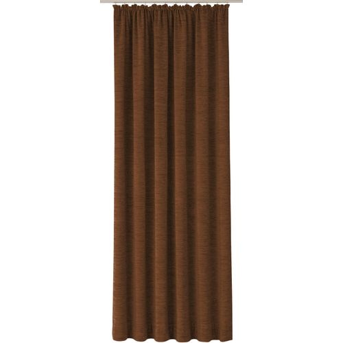 4004567382827 - Vorhang WIRTH Trondheim B braun (schoko) Gardinen 245cm Kräuselband 132cm Polyacryl nach Maß B132cm H245cm