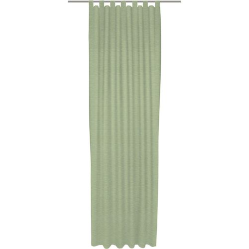 4004567380489 - Vorhang WIRTH Trondheim B grün (hellgrün) Gardinen 335cm Schlaufen 132cm Polyacryl nach Maß B132cm H335cm