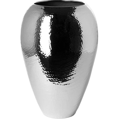4042911571442 - Dekovase FINK MALANA Vasen Gr H 32 cm Ø 21 cm silberfarben Weitere Weihnachtsdeko gehämmert Handarbeit Unikatcharakter vernickelt wasserdicht 4042911571442 - Dekovase FINK MALANA Vasen Gr H 32 cm Ø 21 cm silberfarben Weitere Weihnachtsdeko gehämmert Handarbeit Unikatcharakter vernickelt wasserdicht