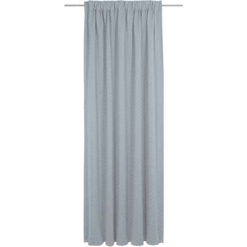 4004567440404 - Vorhang WIRTH Torbole blau Gardinen 315cm Multifunktionsband 132cm Baumwolle Polyester nach Maß B132cm H315cm 4004567440404 - Vorhang WIRTH Torbole blau Gardinen 315cm Multifunktionsband 132cm Baumwolle Polyester nach Maß B132cm H315cm