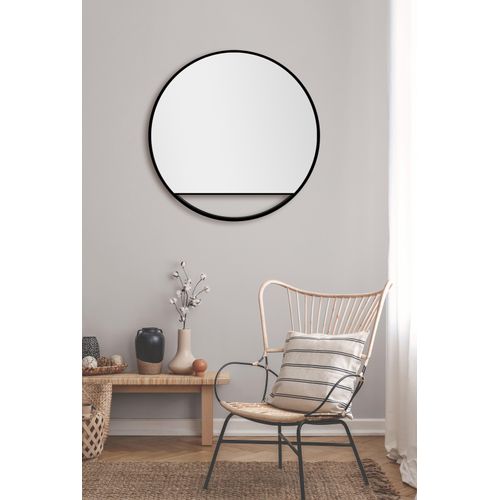 4250312114698 - Black Hole Matt Spiegel rund � 80 cm � runder Wandspiegel in matt schwarz � Badspiegel rund mit hochwertigen Aluminiumrahmen - Dekospiegel - Talos 4250312114698 - Black Hole Matt Spiegel rund � 80 cm � runder Wandspiegel in matt schwarz � Badspiegel rund mit hochwertigen Aluminiumrahmen - Dekospiegel - Talos