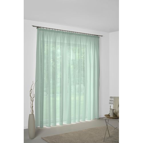 4004567426422 - Vorhang WIRTH Sunday grün (mint) Gardinen 375cm Multifunktionsband 142cm Baumwolle Polyester nach Maß B142cm H375cm 4004567426422 - Vorhang WIRTH Sunday grün (mint) Gardinen 375cm Multifunktionsband 142cm Baumwolle Polyester nach Maß B142cm H375cm