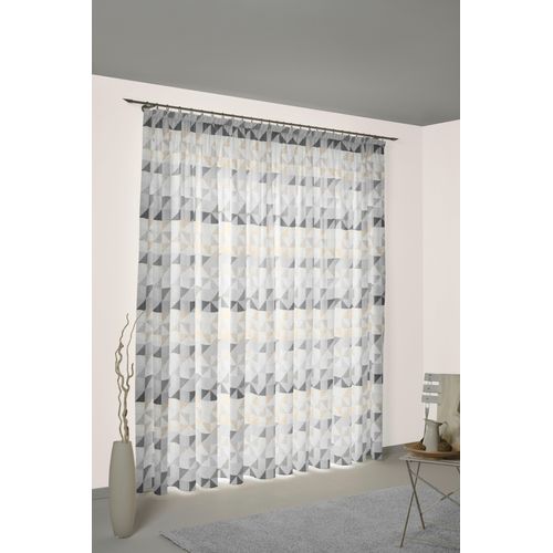 4004567403461 - Vorhang WIRTH Berlare grau (hellgrau) Gardinen 365cm Kräuselband 132cm Baumwolle Polyester nach Maß B132cm H365cm 4004567403461 - Vorhang WIRTH Berlare grau (hellgrau) Gardinen 365cm Kräuselband 132cm Baumwolle Polyester nach Maß B132cm H365cm