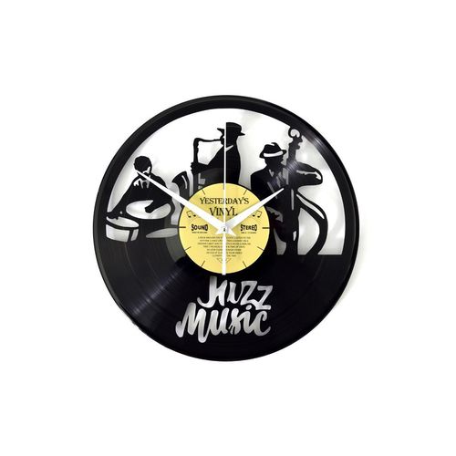 5400837150056 - Wanduhr »Yesterdays Vinyl Jazz Musik« 5400837150056 - Wanduhr »Yesterdays Vinyl Jazz Musik«