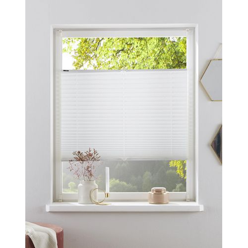 4068222640622 - my home Plissee »DAHRA - in Crush-Optik« Lichtschutz ohne Bohren verspannt Fixmass Klemmträger 4068222640622 - my home Plissee »DAHRA - in Crush-Optik« Lichtschutz ohne Bohren verspannt Fixmass Klemmträger