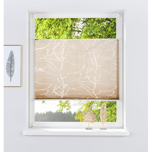 6972828882417 - Plissee MY HOME Anna Gr 10 beige (sand) B70cm H210cm Obermaterial 70% Viskose 30% Polyester Plissees Ästemotiv Klemmträger Topseller 6972828882417 - Plissee MY HOME Anna Gr 10 beige (sand) B70cm H210cm Obermaterial 70% Viskose 30% Polyester Plissees Ästemotiv Klemmträger Topseller