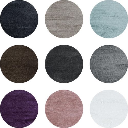 4053659035813 - Runder Hochflor-Teppich – Weich Flauschig und Leicht zu Pflegen für Wohn- und Schlafzimmer 4053659035813 - Runder Hochflor-Teppich – Weich Flauschig und Leicht zu Pflegen für Wohn- und Schlafzimmer