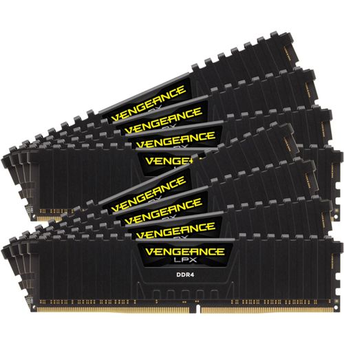 0840006615927 - Vengeance LPX DDR4-2666 - 256GB - CL16 - Octa Channel (8 Stück) - Unterstützt Intel XMP - Schwarz