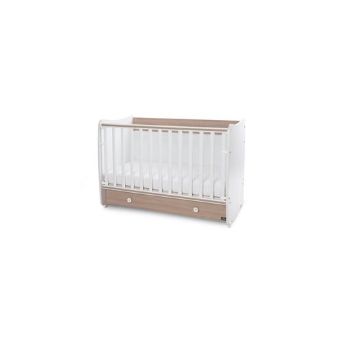 3800166107240 - Babybett Dream 60 x 120 cm umbaubar Schreibtisch Kinderbett Schaukelbett hellbraun weiß 3800166107240 - Babybett Dream 60 x 120 cm umbaubar Schreibtisch Kinderbett Schaukelbett hellbraun weiß