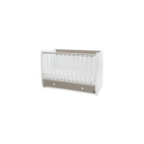 3800166107264 - Babybett Dream 60 x 120 cm umbaubar Schreibtisch Kinderbett Schaukelbett dunkelbraun weiß 3800166107264 - Babybett Dream 60 x 120 cm umbaubar Schreibtisch Kinderbett Schaukelbett dunkelbraun weiß