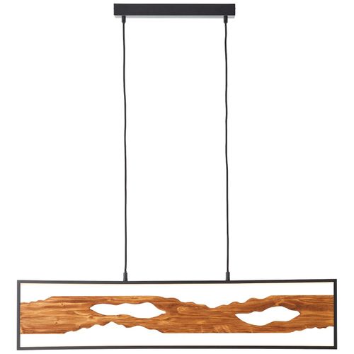4004353411786 - Chaumont led Pendelleuchte 100cm schwarz holz Aluminium Metall Holz 1x led integriert 20 w (Lichtstrom 2300lm Lichtfarbe 3000K) - Brilliant 4004353411786 - Chaumont led Pendelleuchte 100cm schwarz holz Aluminium Metall Holz 1x led integriert 20 w (Lichtstrom 2300lm Lichtfarbe 3000K) - Brilliant