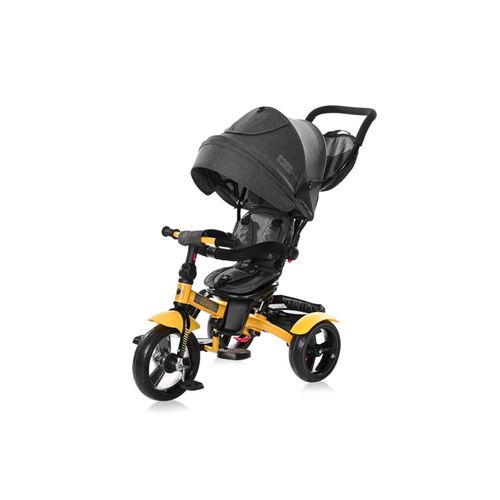 3800151962748 - Tricycle Neo 4 in 1 EVA-Reifen Schiebestange Sitz drehbar verstellbar gelb