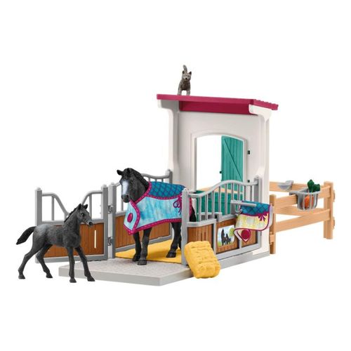 4059433654034 - schleich® 42611 Horse Club - Pferdebox mit Stute und Fohlen 4059433654034 - schleich® 42611 Horse Club - Pferdebox mit Stute und Fohlen