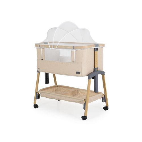 3800146249885 - Beistellbett Amo höhenverstellbar Moskitonetz Rollen Bremse Matratze beige 3800146249885 - Beistellbett Amo höhenverstellbar Moskitonetz Rollen Bremse Matratze beige