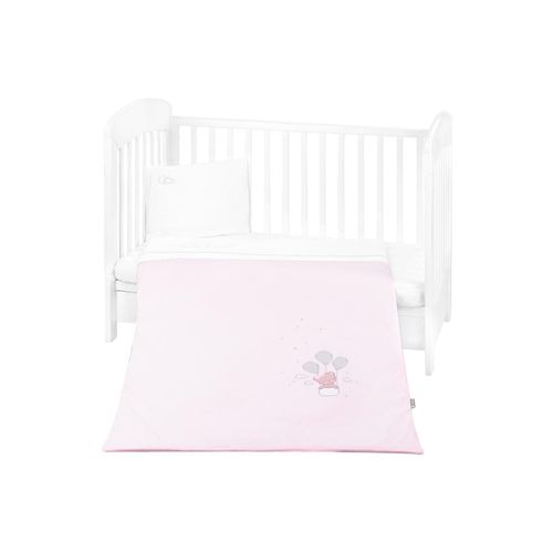 3800171200202 - Kikkaboo Babybettwäsche Set Dream Big 5-teilig Decke 135 x 95cm Kissen 45 x 35cm rosa