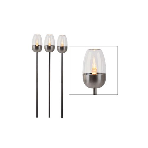 4036812716866 - Expo Börse - led Solarlampe Stecklampe Wegeleuchte mit Erdspieß Gartenlampe Außenleuchte Metall Kunststoff weiß 1x led warmweiß DxH 85x112 cm 4036812716866 - Expo Börse - led Solarlampe Stecklampe Wegeleuchte mit Erdspieß Gartenlampe Außenleuchte Metall Kunststoff weiß 1x led warmweiß DxH 85x112 cm
