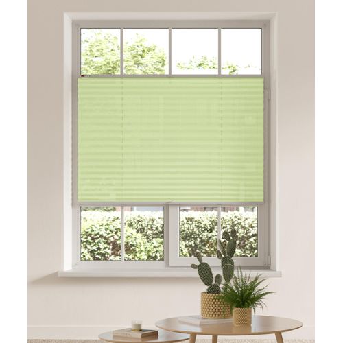 6974180125492 - Plissee MY HOME LAHOLM Gr 9 grün (hellgrün) B120cm H130cm Obermaterial 100% Polyester Plissees im Fixmaß