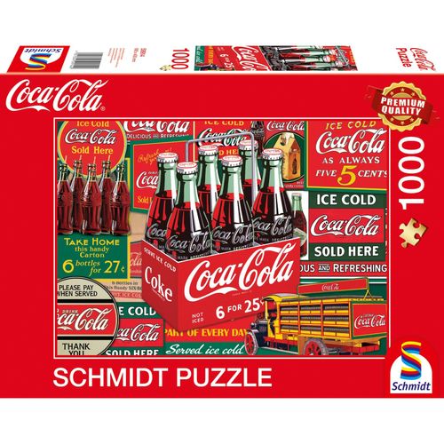 4001504599140 - Schmidt Puzzle 1000 - Coca Cola Motiv 2 (Puzzle) 4001504599140 - Schmidt Puzzle 1000 - Coca Cola Motiv 2 (Puzzle)
