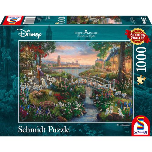 4001504594893 - Thomas Kinkade Studios Painter of Light - Disney 101 Dalmatiner Puzzle 4001504594893 - Thomas Kinkade Studios Painter of Light - Disney 101 Dalmatiner Puzzle