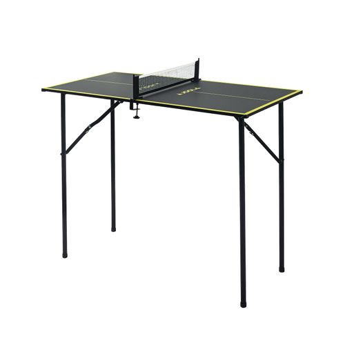 4002560191095 - JOOLA Tischtennisplatte MINI inkl Tischtennisnetz klappbar klein 90 cm x 45 cm x 76 cm dark-grey