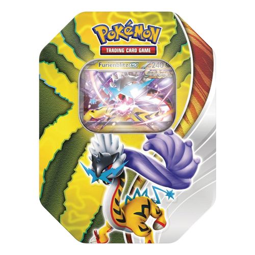 0820650459153 - Pokemon Sammelkarten Pokémon-TCG Tin-Box #114 Paradox-Schicksale Furienblitz-ex 0820650459153 - Pokemon Sammelkarten Pokémon-TCG Tin-Box #114 Paradox-Schicksale Furienblitz-ex