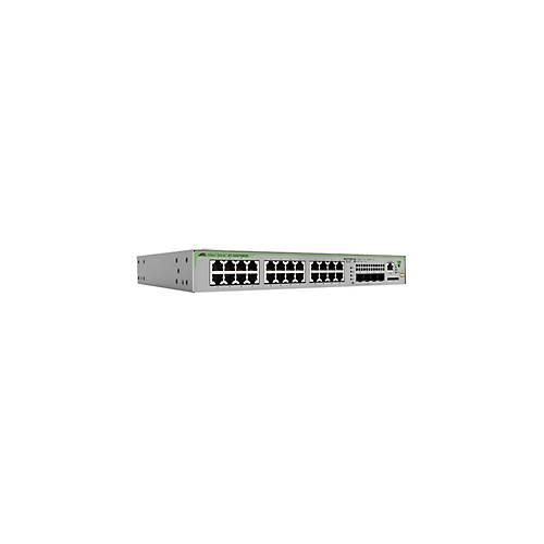 0767035211329 - CentreCOM AT-GS970M 28 - Switch - L3 - managed - 24 x 10 100 1000 + 4 x SFP (mini-GBIC) (Uplink) - Desktop 0767035211329 - CentreCOM AT-GS970M 28 - Switch - L3 - managed - 24 x 10 100 1000 + 4 x SFP (mini-GBIC) (Uplink) - Desktop