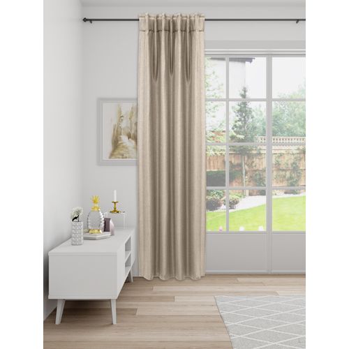 4005241745051 - Vorhang WILLKOMMEN ZUHAUSE BY ALBANI GROUP Hamburg Gardinen Gr 245 cm Multifunktionsband 135 cm beige Esszimmergardinen Gardine HxB 245x135 Multifunktionsband