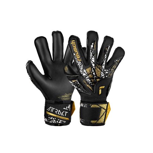 4060485484654 - Torwarthandschuhe REUSCH Attrakt Gold X Evolution Cut Damen Gr 105 gold (schwarz goldfarben) 55% Elastodien 20% Polypropylen 15% Polyester 10% Polyamid mehrfarbig sportlich Handschuhe Finger Support mit Evolution Cut 4060485484654 - Torwarthandschuhe REUSCH Attrakt Gold X Evolution Cut Damen Gr 105 gold (schwarz goldfarben) 55% Elastodien 20% Polypropylen 15% Polyester 10% Polyamid mehrfarbig sportlich Handschuhe Finger Support mit Evolution Cut
