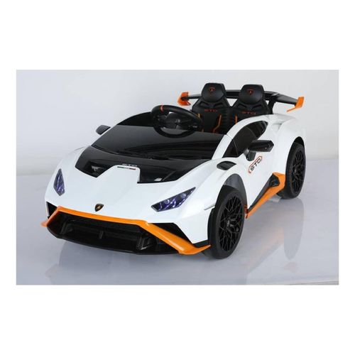 4260259877358 - ES-Toys Kinder Elektroauto Lamborghini Huracan STO Drift Fernbedienung MP3 USB weiß 4260259877358 - ES-Toys Kinder Elektroauto Lamborghini Huracan STO Drift Fernbedienung MP3 USB weiß