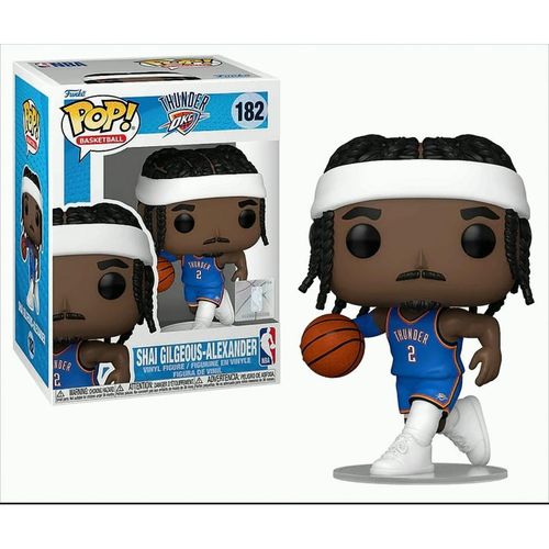 0889698796750 - Figurine POP NBA Thunder OKC Shai Gilgeous Alexander 0889698796750 - Figurine POP NBA Thunder OKC Shai Gilgeous Alexander