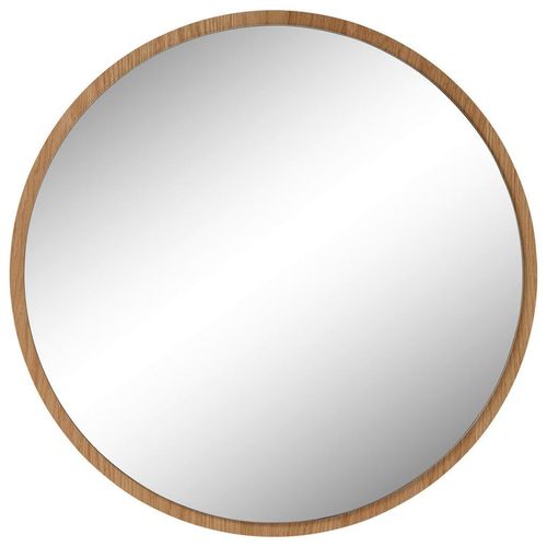 4027207185275 - Xxxl Wandspiegel Agra  Eiche  Holz Glas Holzwerkstoff  Eiche  furniert  rund  75x75x2 cm  Spiegel Wandspiegel