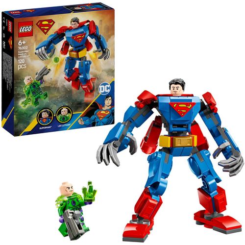 5702017817767 - 76302 DC Super Heroes Superman Mech vs Lex Luthor Konstruktionsspielzeug