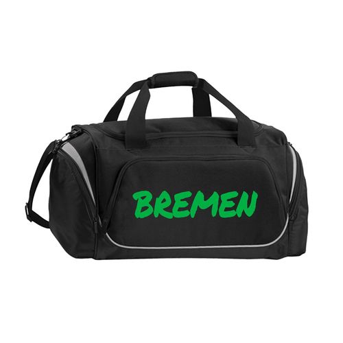 4068859183721 - multifanshop Sporttasche - Bremen - Textmarker - Druck grün - Tasche