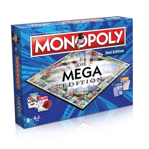 4035576046899 - Monopoly Mega 2nd Edition Gesellschaftsspiel Brettspiel Spiel Auflage 4035576046899 - Monopoly Mega 2nd Edition Gesellschaftsspiel Brettspiel Spiel Auflage