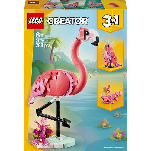 5702017822457 - 31170 Creator 3-in-1 Rosa Flamingo Konstruktionsspielzeug