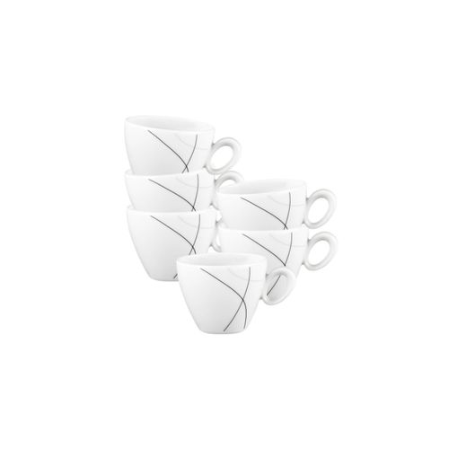 4262487296185 - Espressotassen Trio Highline 011 l 6er Set 4262487296185 - Espressotassen Trio Highline 011 l 6er Set