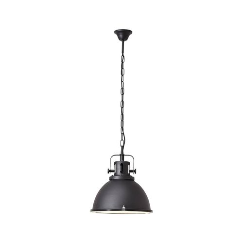 4004353257650 - Lampe Jesper Pendelleuchte 38cm Glas schwarz 1x A60 E27 60W geeignet für Normallampen (nicht enthalten) Kette ist kürzbar - schwarz - Brilliant