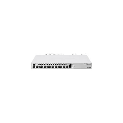 4752224000019 - MikroTik Cloud Core Router CCR2004-1G-12S+2XS - Router 10GbE 25GbE - an Rack montierbar 4752224000019 - MikroTik Cloud Core Router CCR2004-1G-12S+2XS - Router 10GbE 25GbE - an Rack montierbar